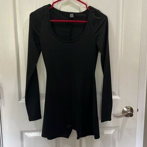 SHEIN Xs black long sleeve unibody.